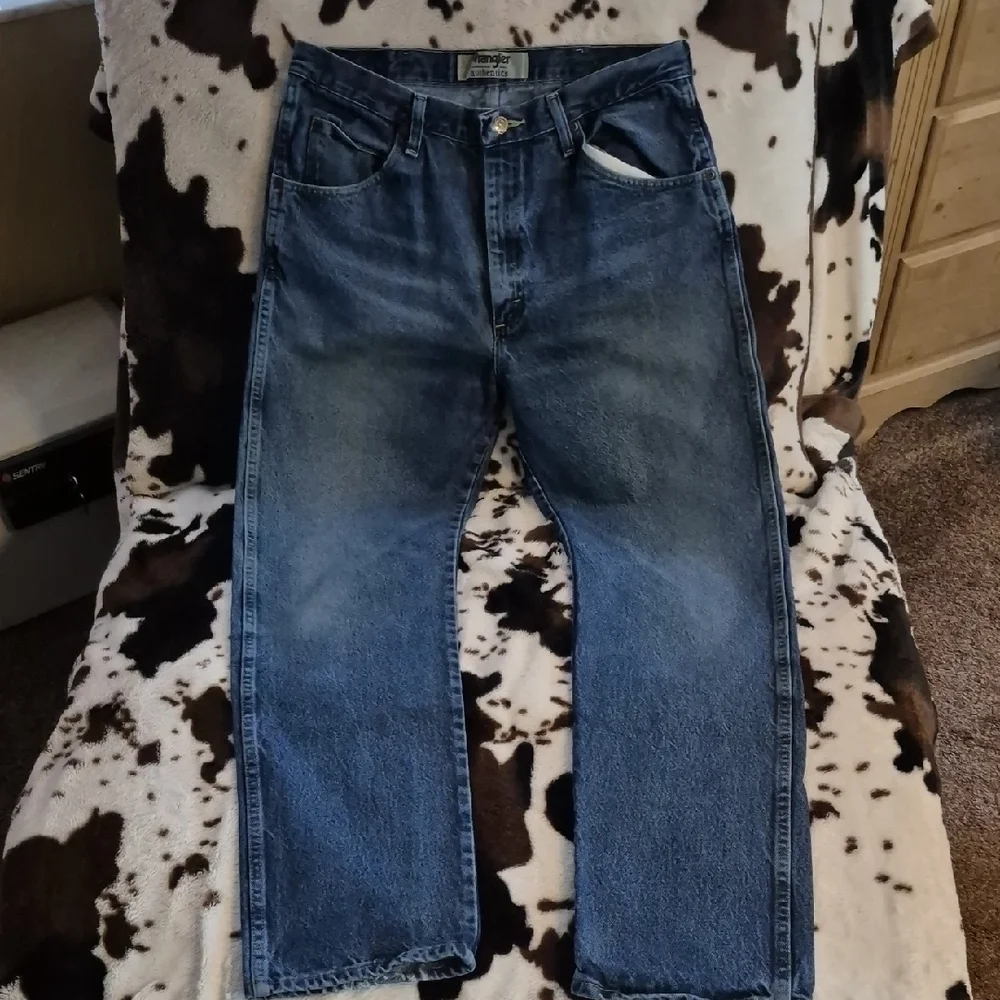 Wrangler Men's Classic Denim Straight Jeans